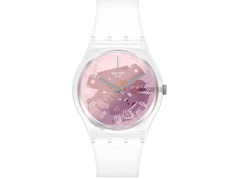 SWATCH PINK DISCO FEVER MONTHLY DROPS GE290