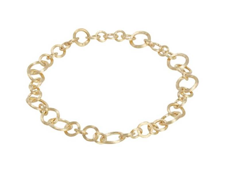 18 KT YELLOW GOLD LINK NECKLACE JAIPUR LINK MARCO BICEGO CB1349 Y 02