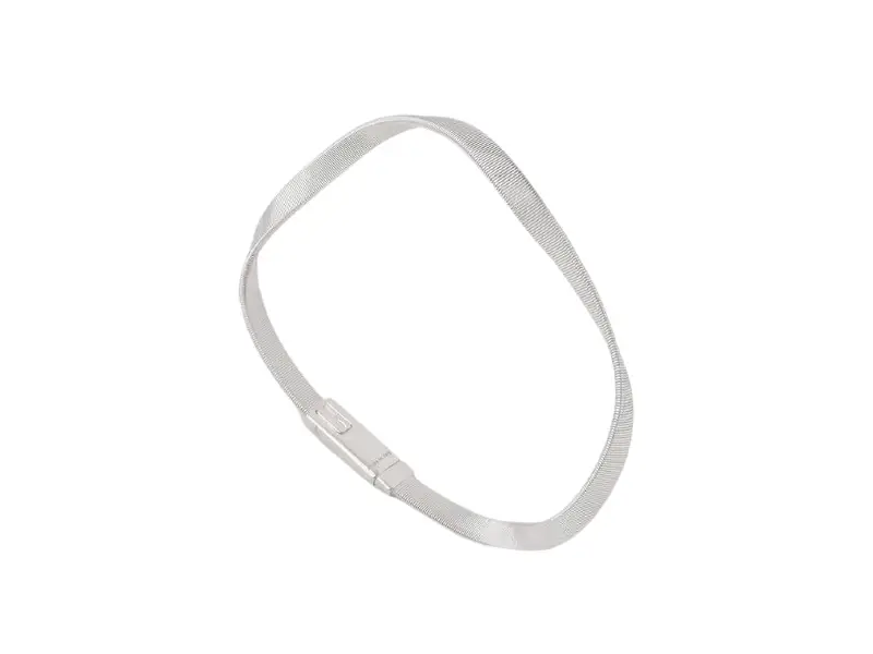 BRACCIALE IN ORO BIANCO MODELLO SUPREME MARRAKECH MARCO BICEGO SG750W01