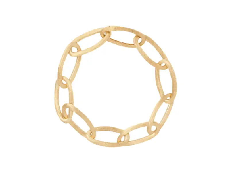 18KT YELLOW GOLD BRACELET WITH OVAL LINKS MARCO BICEGO BB2666