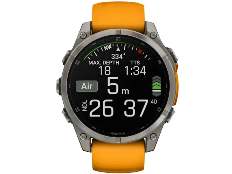 SMARTWATCH FENIX 8 AMOLED SAPPHIRE 47 MM GARMIN 010-02904-11