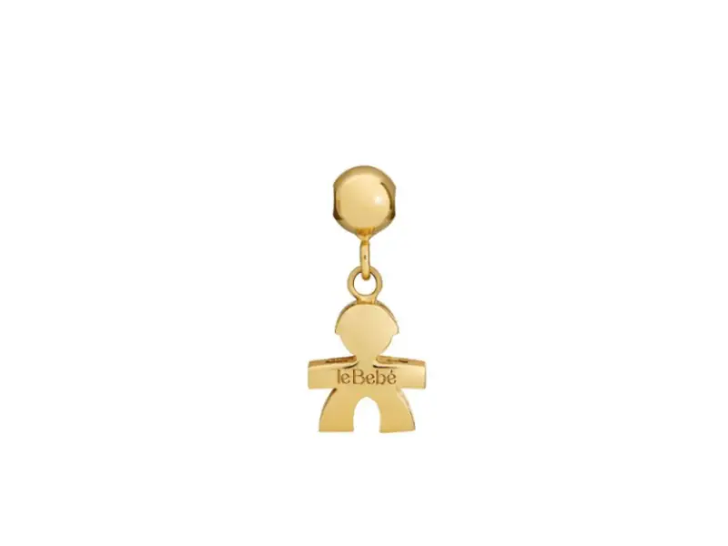 18KT YELLOW GOLD BOY CHARM I TESORINI POP LE BEBE' LBB970