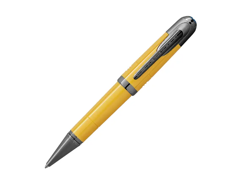 BALLPOINT PEN GREAT CHARACTERS ENZO FERRARI SPECIAL EDITION GIALLO MODENA MONTBLANC 130663