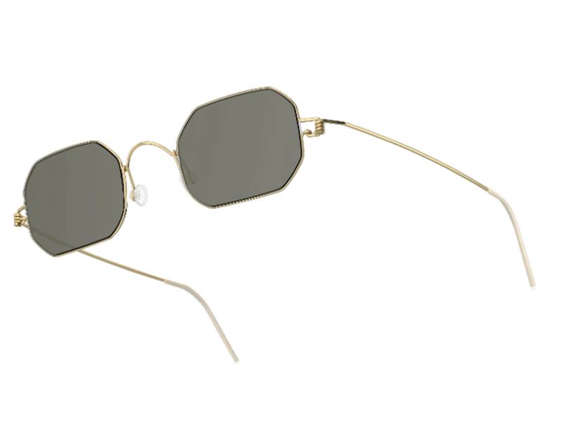 LINDBERG RIM SUNGLASSES 8223 GOLD