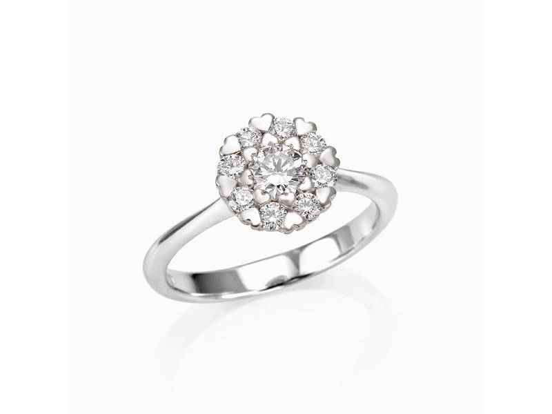 ANELLO ORO BIANCO E DIAMANTI VALENTINA CALLEGHER 8793/3