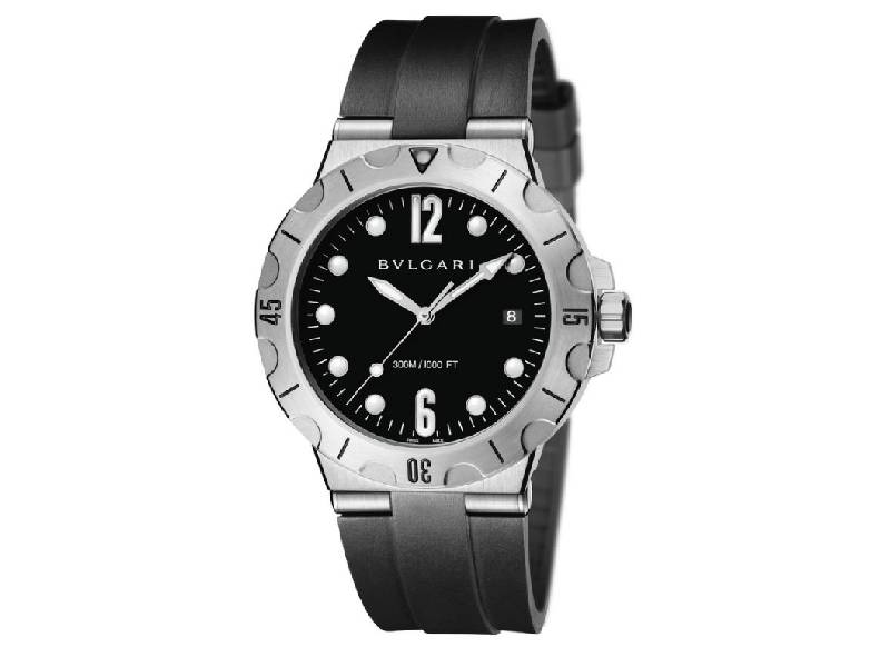 OROLOGIO UOMO AUTOMATICO ACCIAIO/CAUCCIU’ DIAGONO SCUBA BULGARI DP41BSVSD/102324