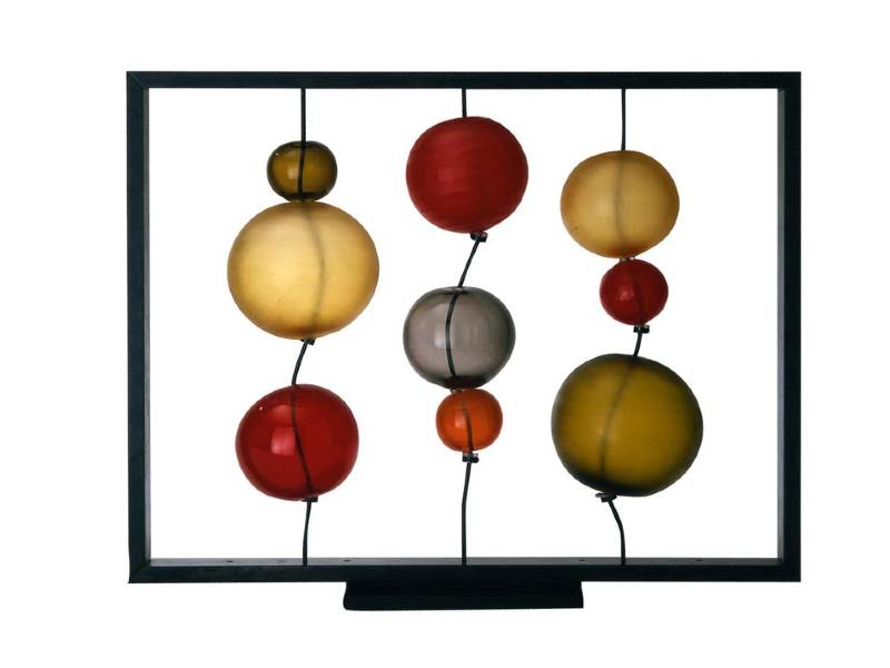 CIRCO DI LUNE ROSSO/ARANCIO/TE’/TALPA/AMBRA ED LIMITATA 99 PEZZI VENINI 017.11