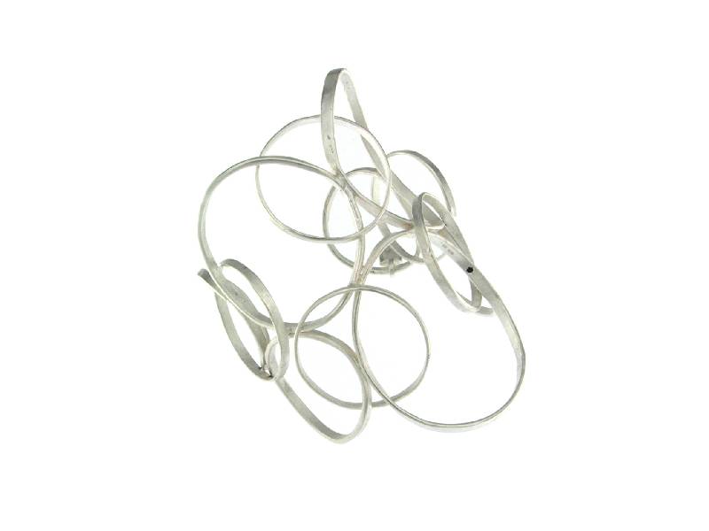 BRACCIALE A SCHIAVA IN ARGENTO CIRCLES DADA ARRIGONI DCI12BRAB