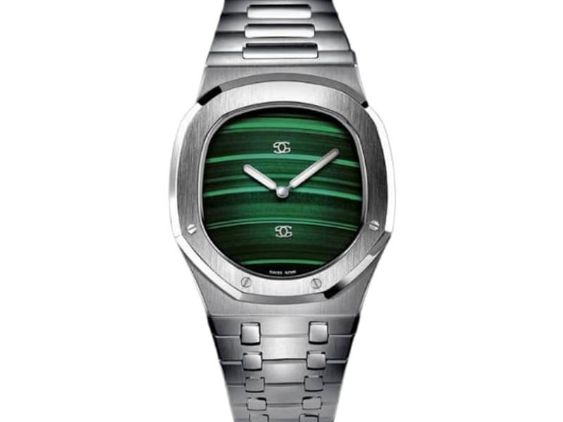 MEN’S WATCH AUTOMATIC STEEL/STEEL GREEN STONE GENIUS GENTA GL1010GR