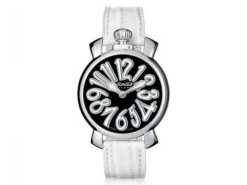 OROLOGIO DONNA QUARZO ACCIAIO/PELLE GAGA’ MILANO 6020.06