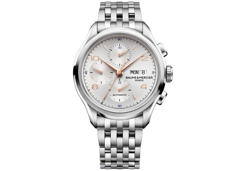 MEN’S WATCH STEEL/STEEL CHRONOGRAPH AUTOMATIC CLIFTON BAUME & MERCIER M0A10130
