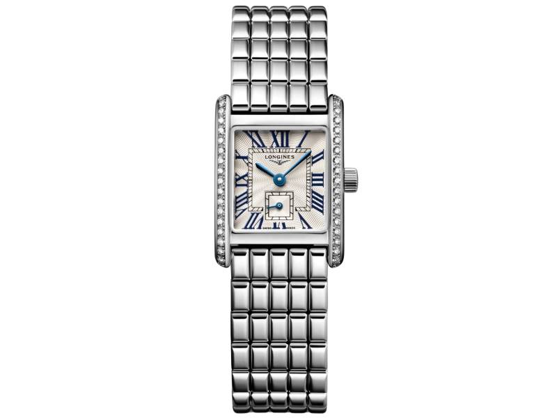 WOMEN’S WATCH STEEL/STEEL WITH DIAMONDS MINI DOLCEVITA LONGINES L5.200.0.71.6