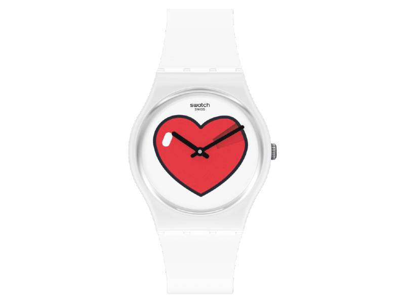 SWATCH LOVE O’CLOCK  VALENTINE’S DAY GW718