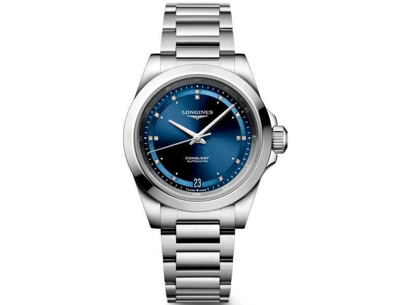 OROLOGIO DONNA ACCIAIO/ACCIAIO AUTOMATICO CONQUEST LONGINES L3.430.4.97.6