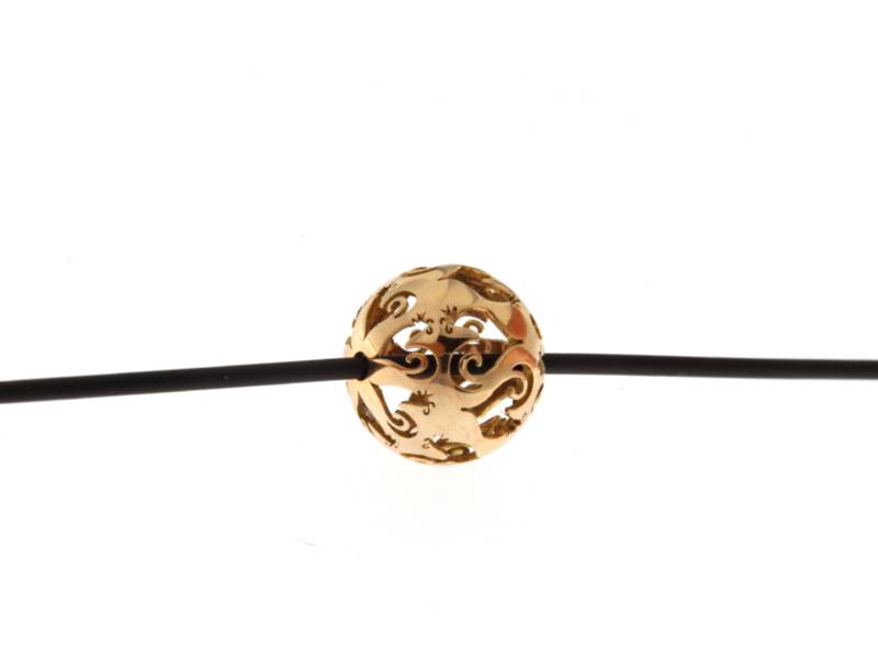 18 KT ROSE GOLD AND RUBBER NECKLACE J’ò CHANTECLER 26258