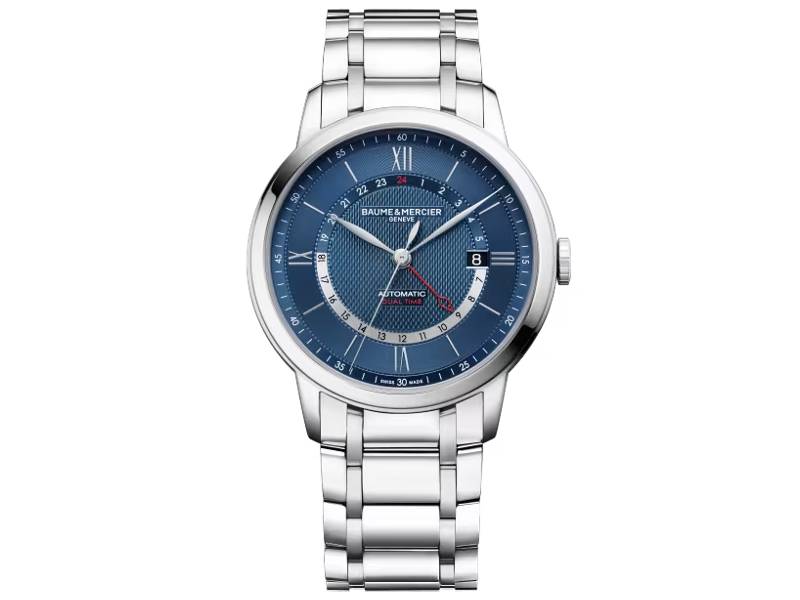 AUTOMATIC MEN’S WATCH STEEL/STEEL GMT CLASSIMA BAUME & MERCIER M0A10483