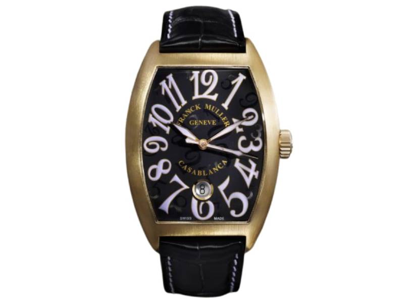 AUTOMATIC MEN’S WATCH BRONZE/LEATHER CINTREE CURVEX COLLECTION LIMITED EDITION FRANCK MULLER 7880 SC DT BR