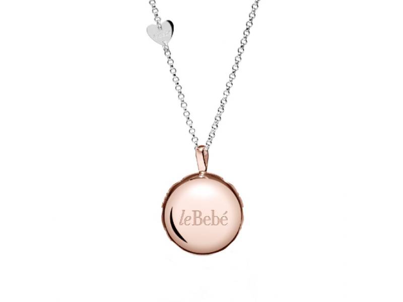 LE LUNE CIONDOLO ARGENTO SUONAMORE ARGENTO PLACCATO ORO ROSA LE BEBE’ SNM012
