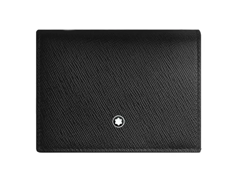 PORTAFOGLIO DONNA NERO CONTINENTAL NANO SARTORIAL MONTBLANC 198876