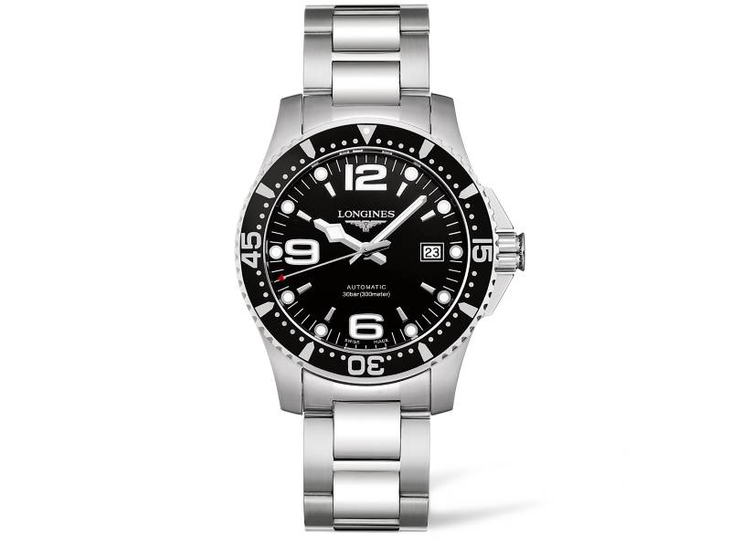 AUTOMATIC MEN’S WATCH STAINLESS STEEL/ STAINLESS STEEL HYDROCONQUEST LONGINES  L3.742.4.56.6