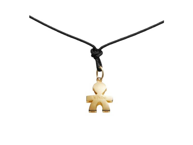 CIONDOLO CON SAGOMA BIMBO IN ORO GIALLO 18KT I TESORINI LE BEBE’ LBB912