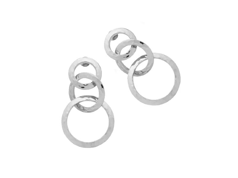 ORECCHINI ARGENTO PENDENTI BLADE GIOVANNI RASPINI 12096