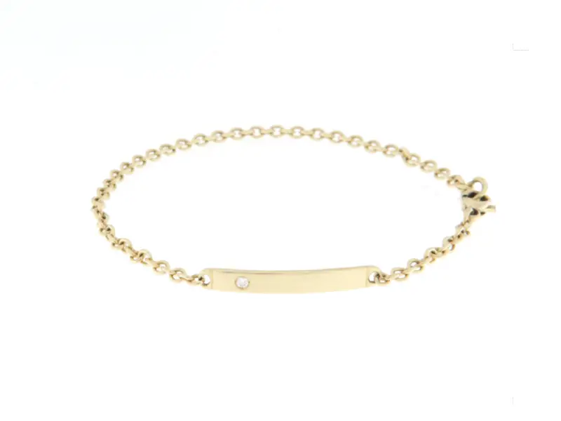 18KT YELLOW GOLD MAGLIA MARINA MEN’S BRACELET SCARABEO BRSC