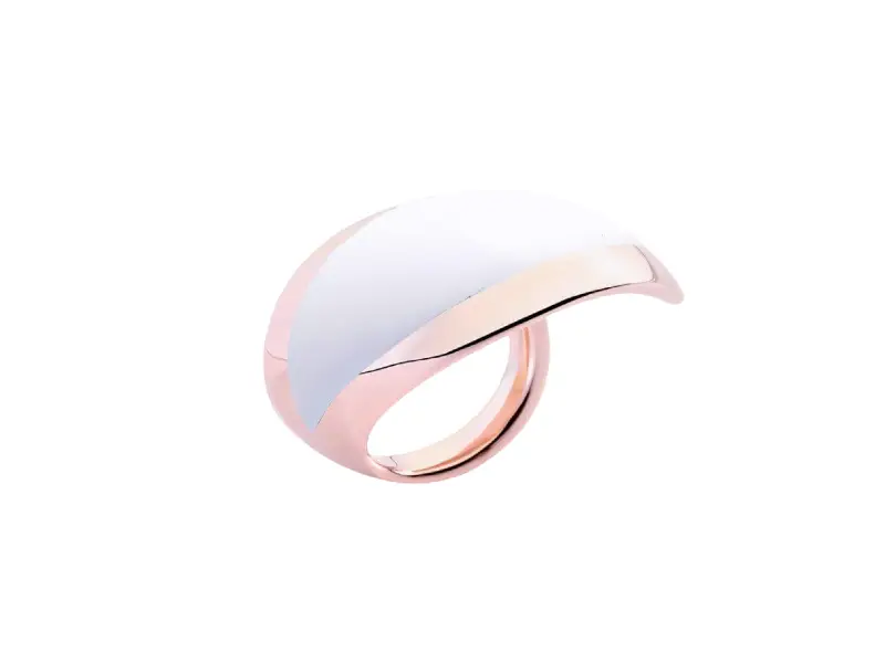 18KT ROSE GOLD RING WITH KOGOLONG LOUNGE DADA ARRIGONI DLL01ANRRLO
