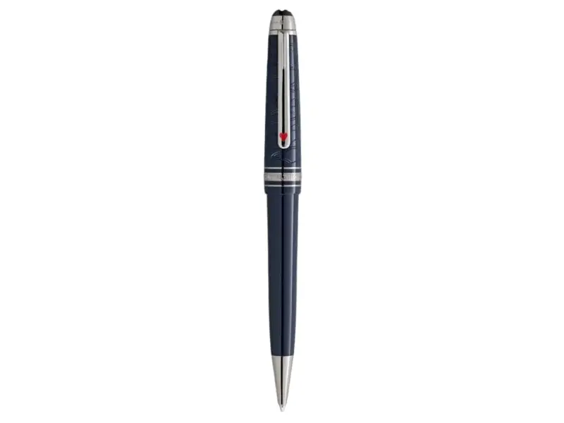 BALLPOINT PEN MIDSIZE AROUND THE WORLD IN 80 DAYS MEISTERSTUCK MONTBLANC 132877