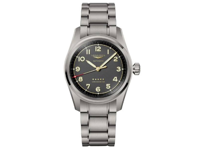 AUTOMATIC MEN’S WATCH TITANIUM/TITANIUM SPIRIT LONGINES L3.810.1.53.6