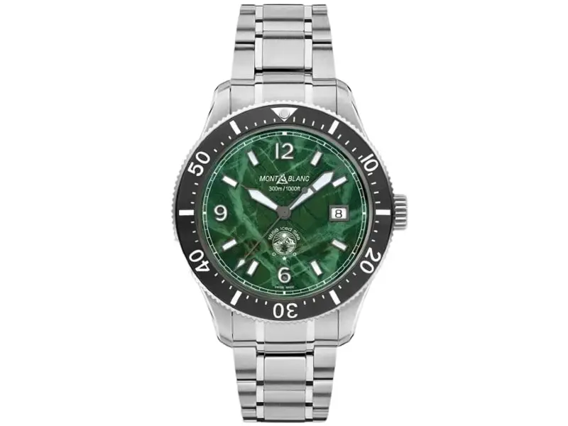 OROLOGIO UOMO AUTOMATICO ACCIAIO MONTBLANC ICE SEA AUTOMATIC DATE MONTBLANC 130810