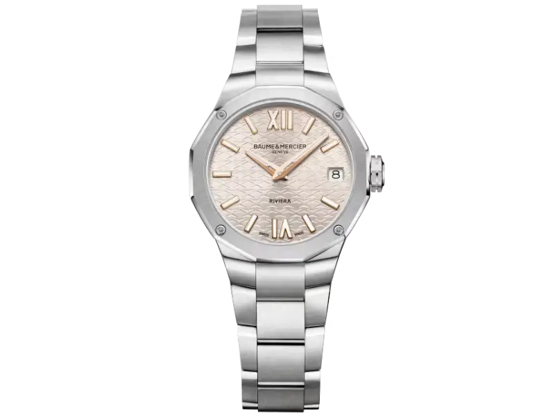 OROLOGIO DONNA QUARZO ACCIAIO/ACCIAIO RIVIERA BAUME & MERCIER M0A10810
