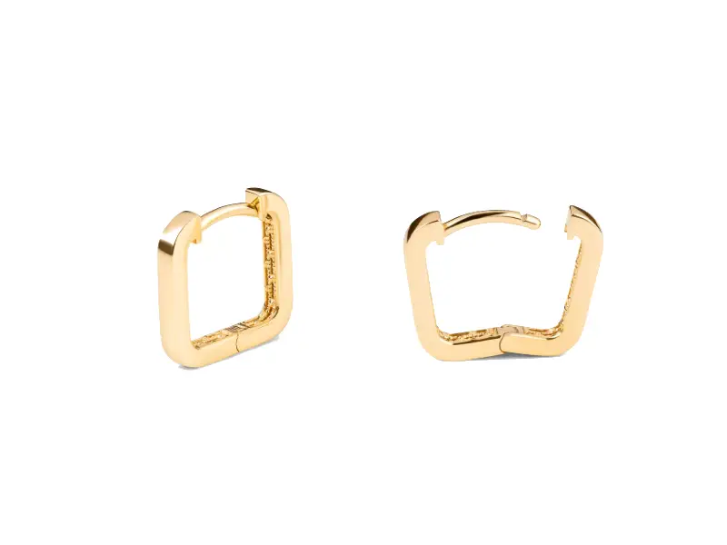 SCATTINI QUADRATI IN ORO GIALLO 9KT BOND ELISA GIULIA ITS ME B/14