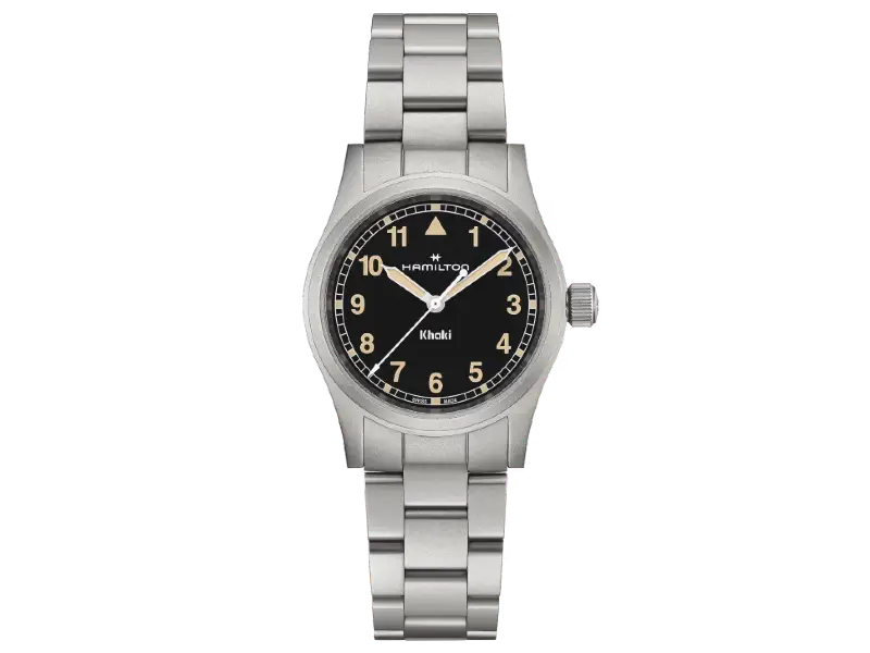 OROLOGIO QUARZO ACCIAIO/ACCIAIO 33 MM KHAKI HAMILTON H69301131