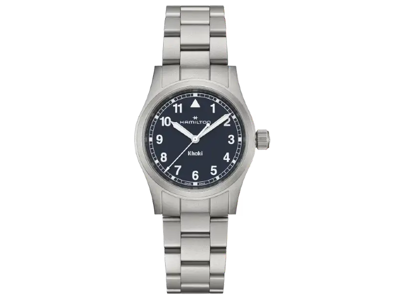 OROLOGIO QUARZO ACCIAIO/ACCIAIO 33 MM KHAKI HAMILTON  H69301140