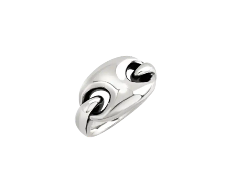 ANELLO ARGENTO MAGLIA MARINA CAPRINESS ET VOILA’ CHANTECLER 44119