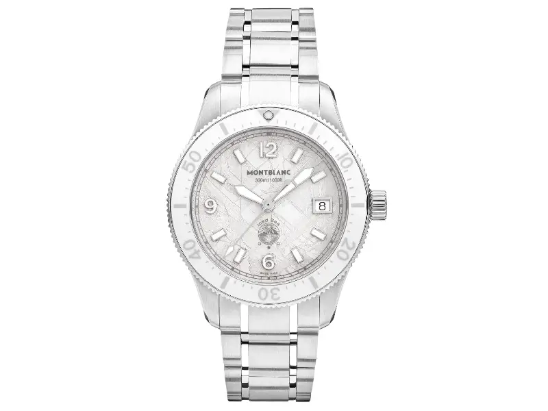 AUTOMATIC WOMEN’S WATCH STEEL/STEEL ICED SEA 0 OXYGEN MONTBLANC 134024