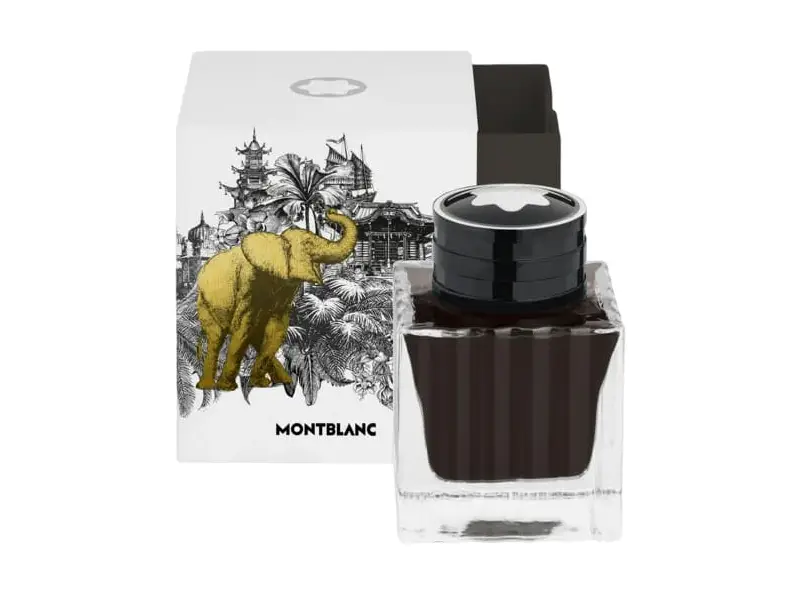INK BOTTLE 50ML, BROWN, MEISTERSTÜCK AROUND THE WORLD IN 80 DAYS MONTBLANC 130290