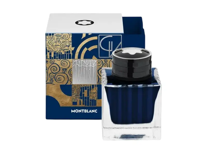 INK BOTTLE 50ML,BLUE, MASTERS OF ART HOMAGE TO GUSTAV KLIMT MONTBLANC 132938