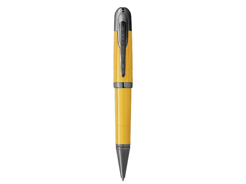 BALLPOINT PEN GREAT CHARACTERS ENZO FERRARI SPECIAL EDITION GIALLO MODENA MONTBLANC 130663
