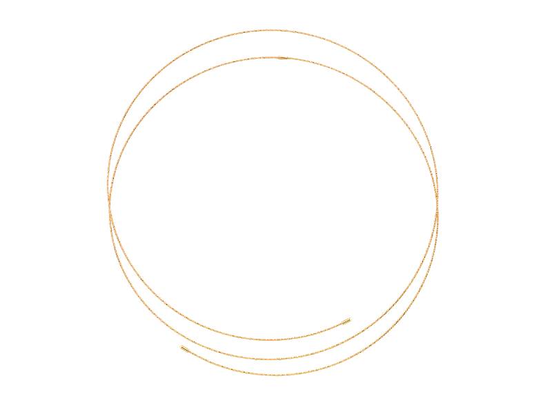 GIROCOLLO A DUE FILE IN ORO  ANGEL MAGICWIRE GC262/OG – GC262/OR