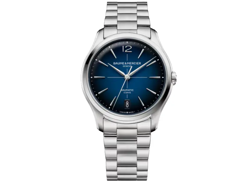 OROLOGIO UOMO ACCIAIO AUTOMATICO CLIFTON BAUMATIC BAUME &MERCIER M0A10792