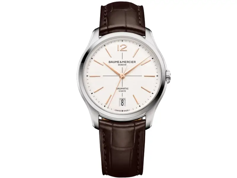 OROLOGIO UOMO ACCIAIO AUTOMATICO CLIFTON BAUMATIC BAUME &MERCIER M0A10773