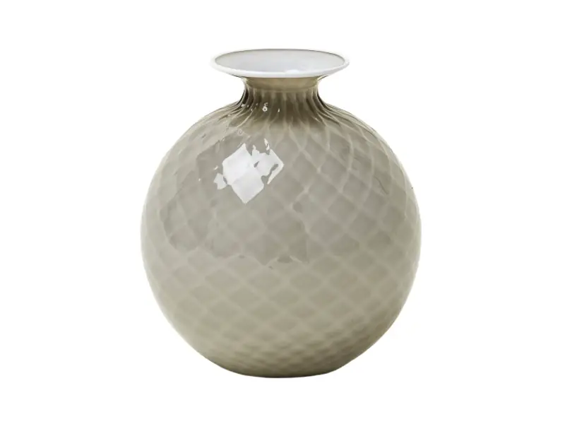 VASE MONOFIORI BALLOTON OPALINO VENINI 100.29