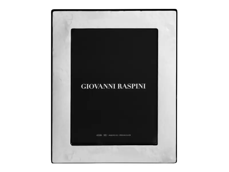 CORNICE IN ARGENTO MARTELLATA PICCOLA GIOVANNI RASPINI 02398