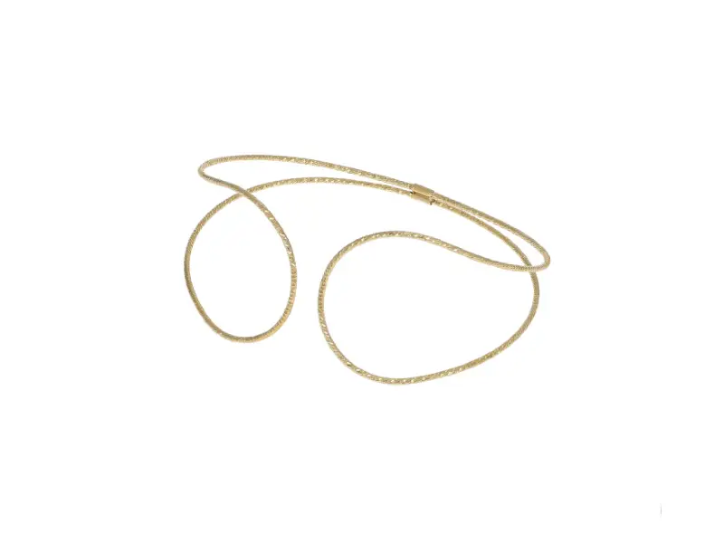 BRACCIALE IN ORO GIALLO ETERNA MASTER MAGICWIRE 497/OG