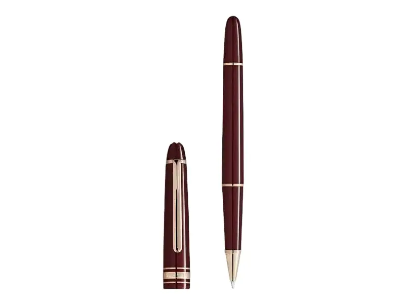 ROLLER CLASSIQUE BORDEAUX YELLOW GOLD COATED MEISTERSTUCK MONTBLANC 133007