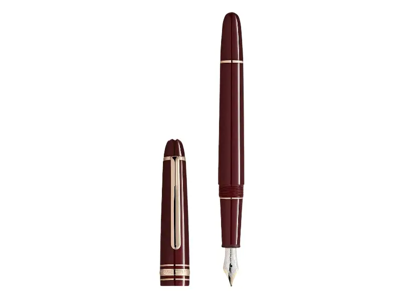 STILOGRAFICA CLASSIQUE BORDEAUX GOLD COATED MEISTERSTUCK MONTBLANC 133014