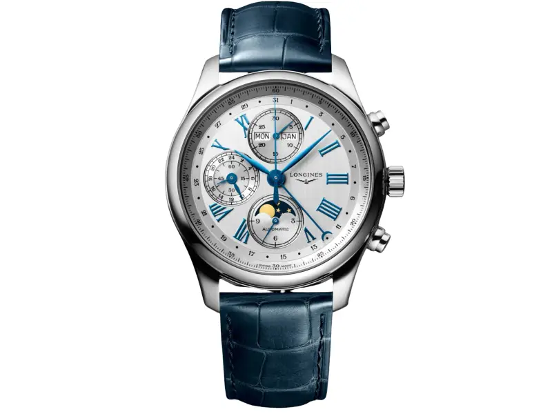 OROLOGIO ACCIAIO/PELLE MASTER COLLECTION CHRONO MOONPHASE LONGINES L2.773.4.71.2