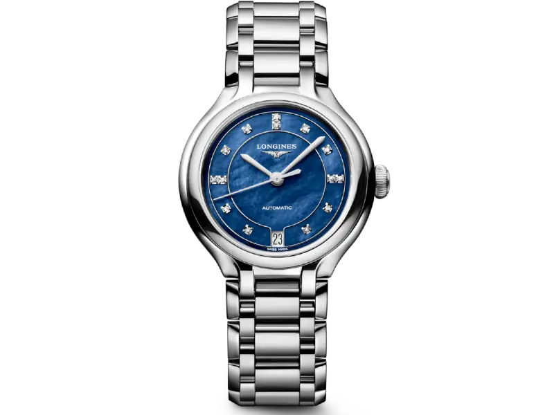 OROLOGIO DONNA AUTOMATICO ACCIAO/ACCIAIO DIAMANTI PRIMALUNA LONGINES L8.124.4.97.6